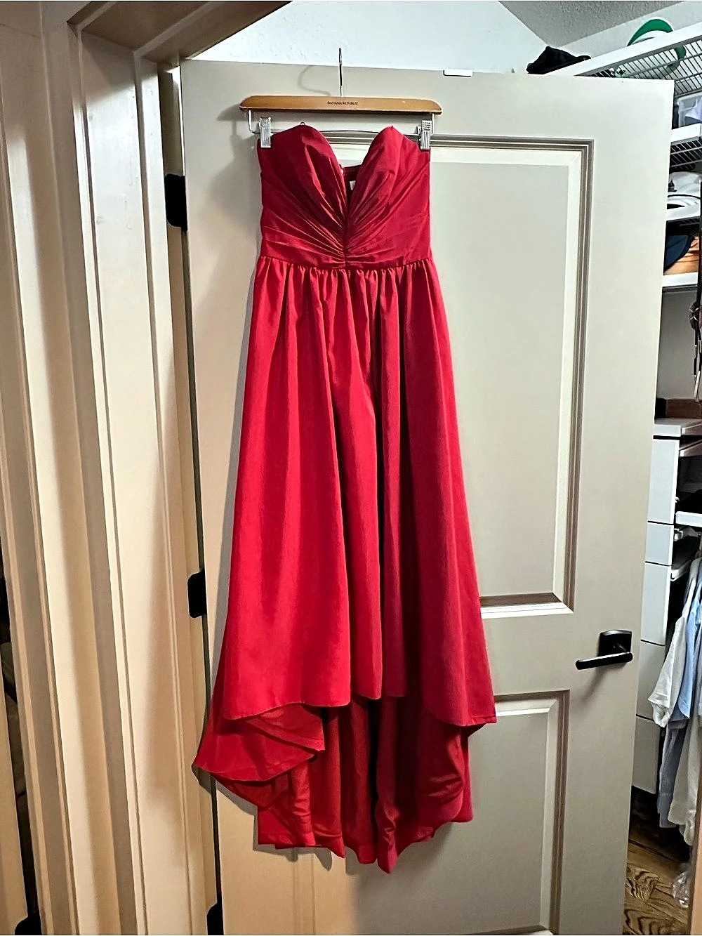 Red High-Low Dress